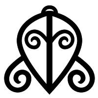 Odo Nnyew Fie Kwan — Adinkra symbol for love